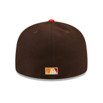 New Era 59fifty Fitted Cap Oakland Athletics Cooperstown THE ELEMENTS - Brown - Headz Up 