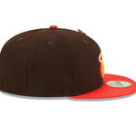 New Era 59fifty Fitted Cap Miami Heat THE ELEMENTS - Brown - Headz Up 