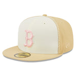 New Era 59Fifty Fitted Cap SEAM STICH Boston Red Sox - White - Headz Up 
