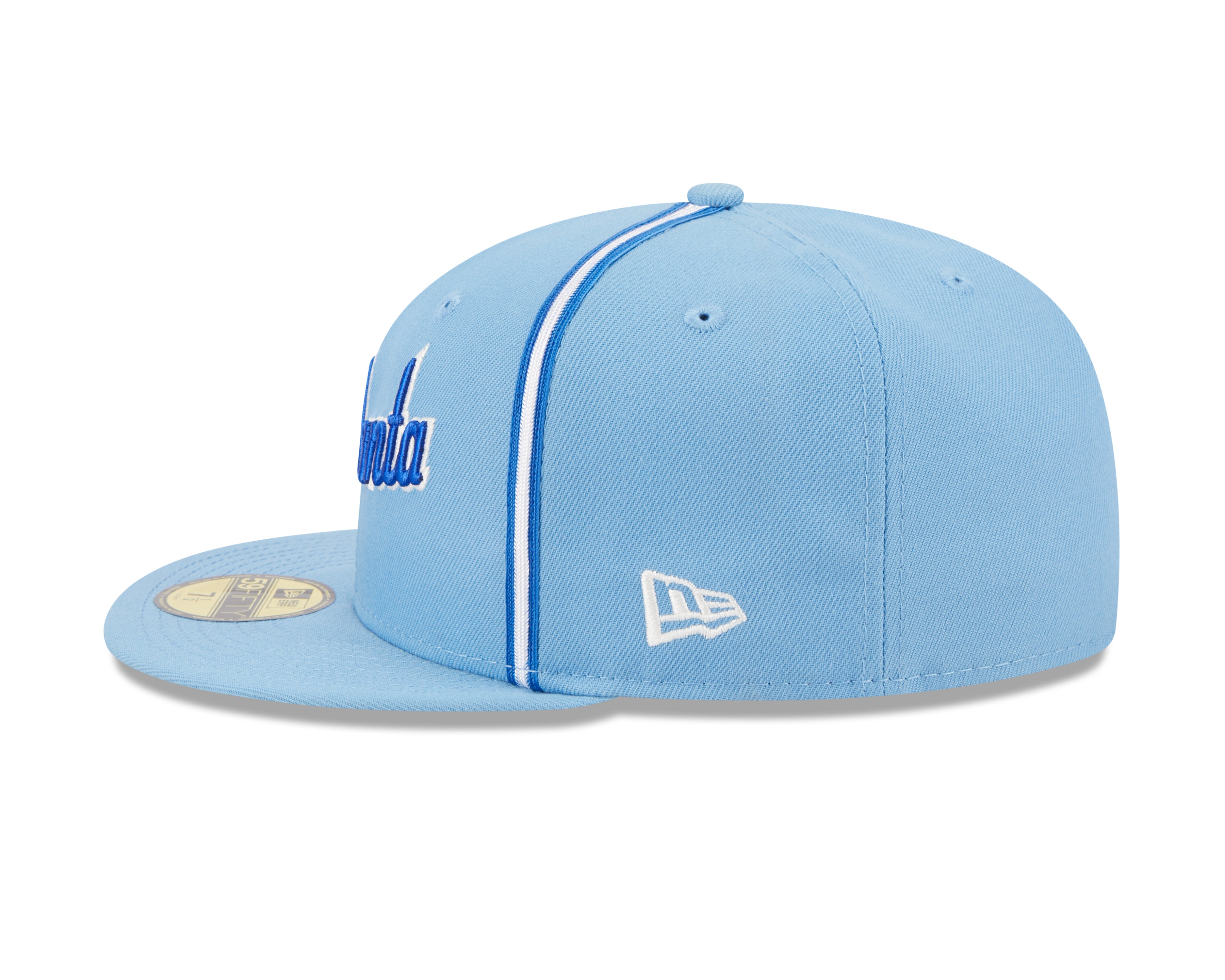 New Era - Atlanta Braves - 59Fifty Fitted - Powder Blues - Sky Blue - Headz Up 