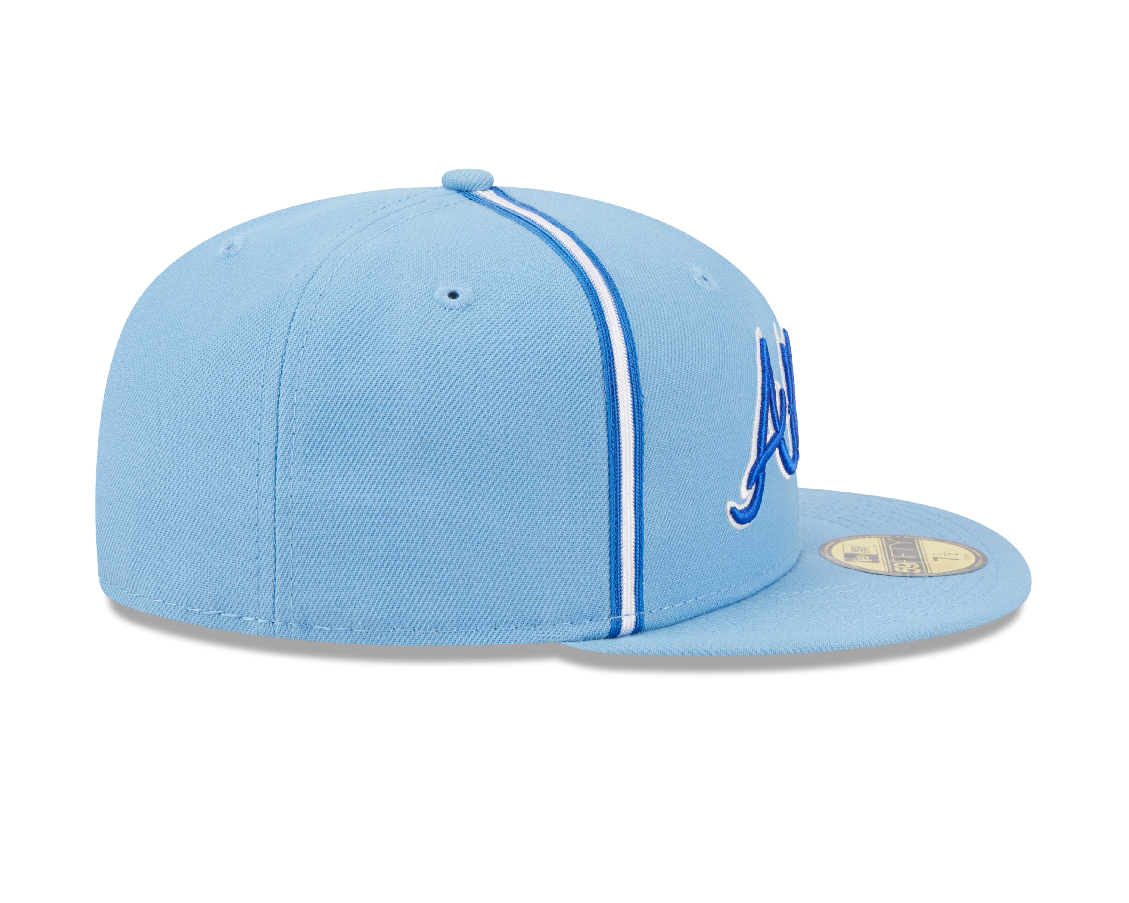 New Era - Atlanta Braves - 59Fifty Fitted - Powder Blues - Sky Blue - Headz Up 