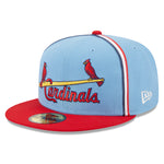 New Era - St. Louis Cardinals - 59Fifty Fitted - Powder Blues - Sky Blue - Headz Up 