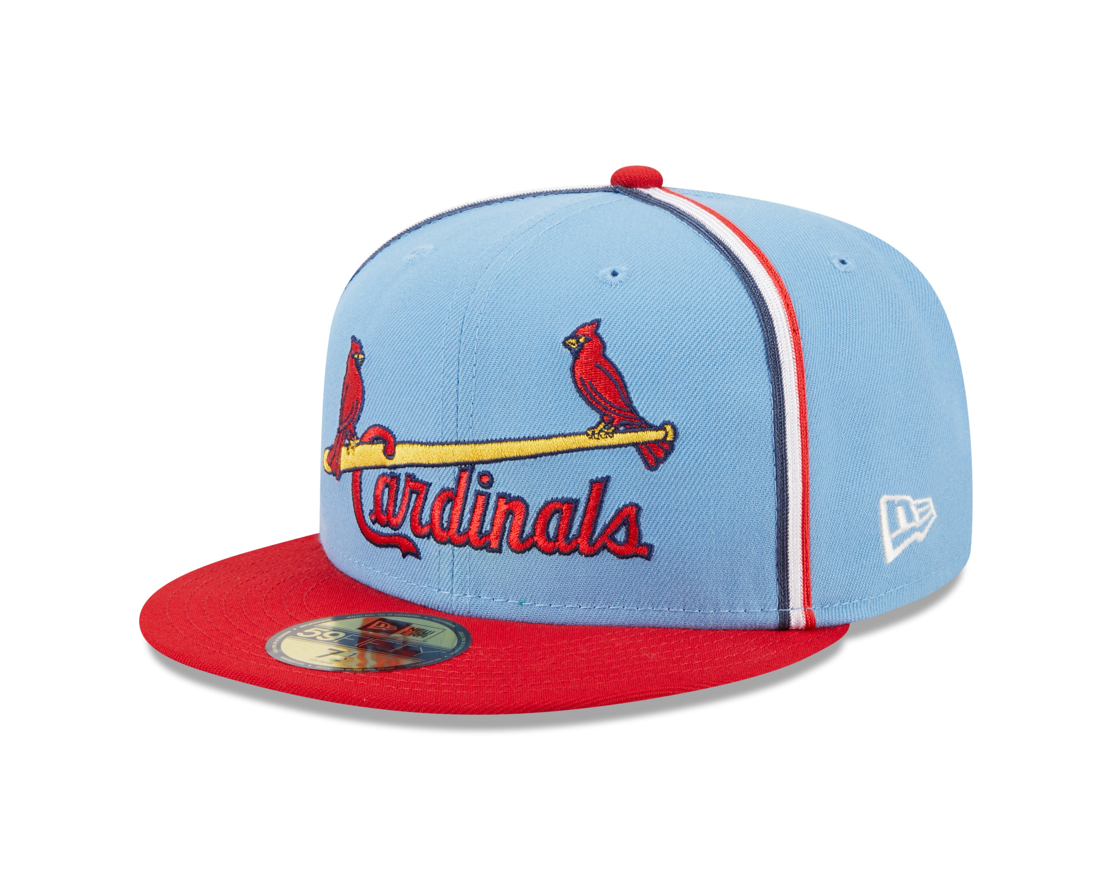 New Era - St. Louis Cardinals - 59Fifty Fitted - Powder Blues - Sky Blue - Headz Up 