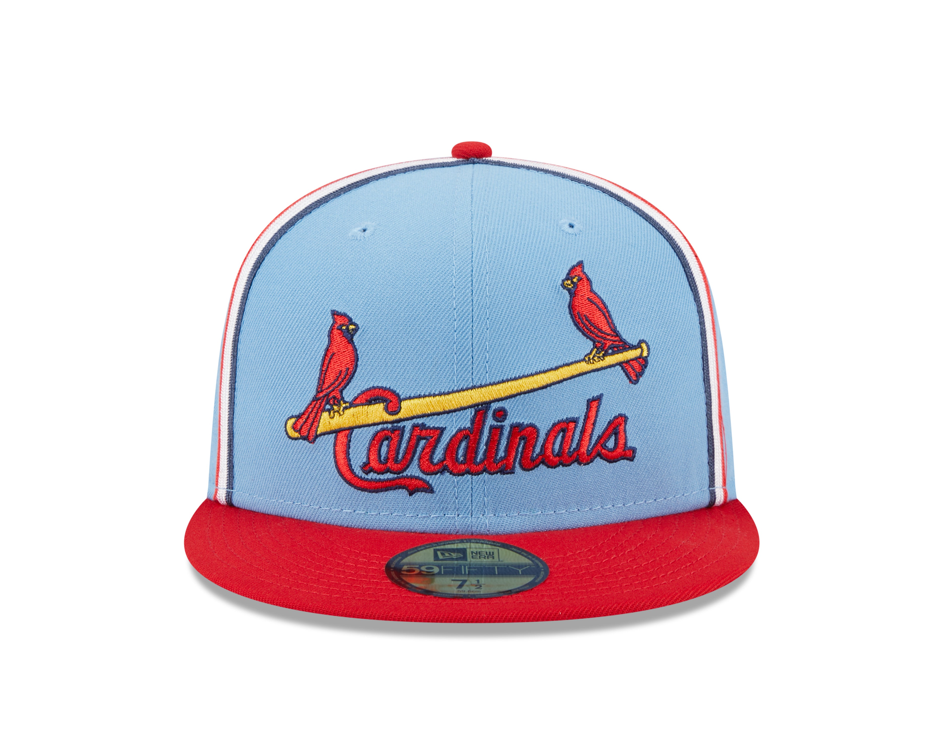 New Era - St. Louis Cardinals - 59Fifty Fitted - Powder Blues - Sky Blue - Headz Up 