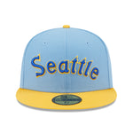 New Era - Seattle Mariners - 59Fifty Fitted - Powder Blues - Sky Blue - Headz Up 