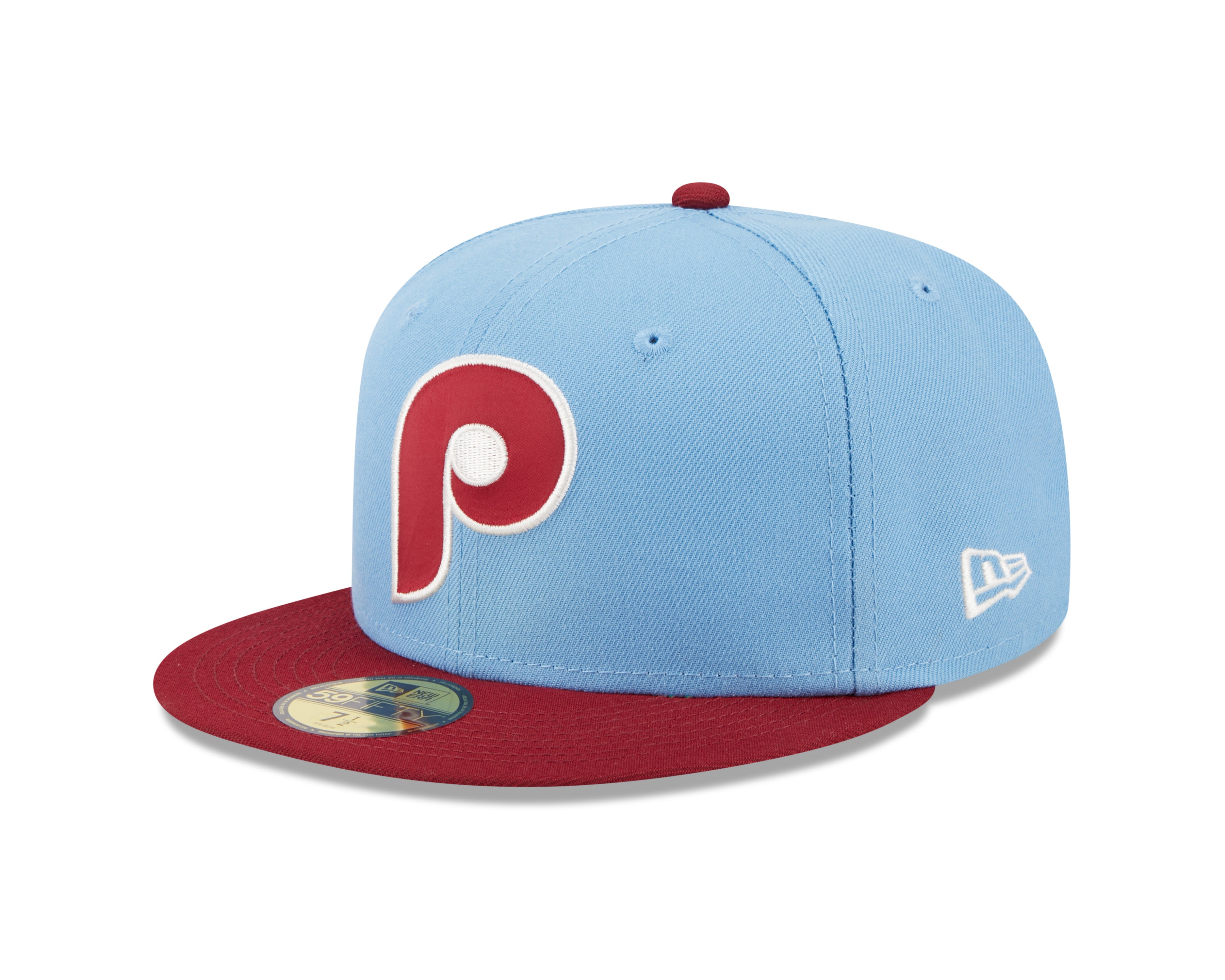 New Era - Philadelphia Phillies - 59Fifty Fitted - Powder Blues - Sky Blue - Headz Up 