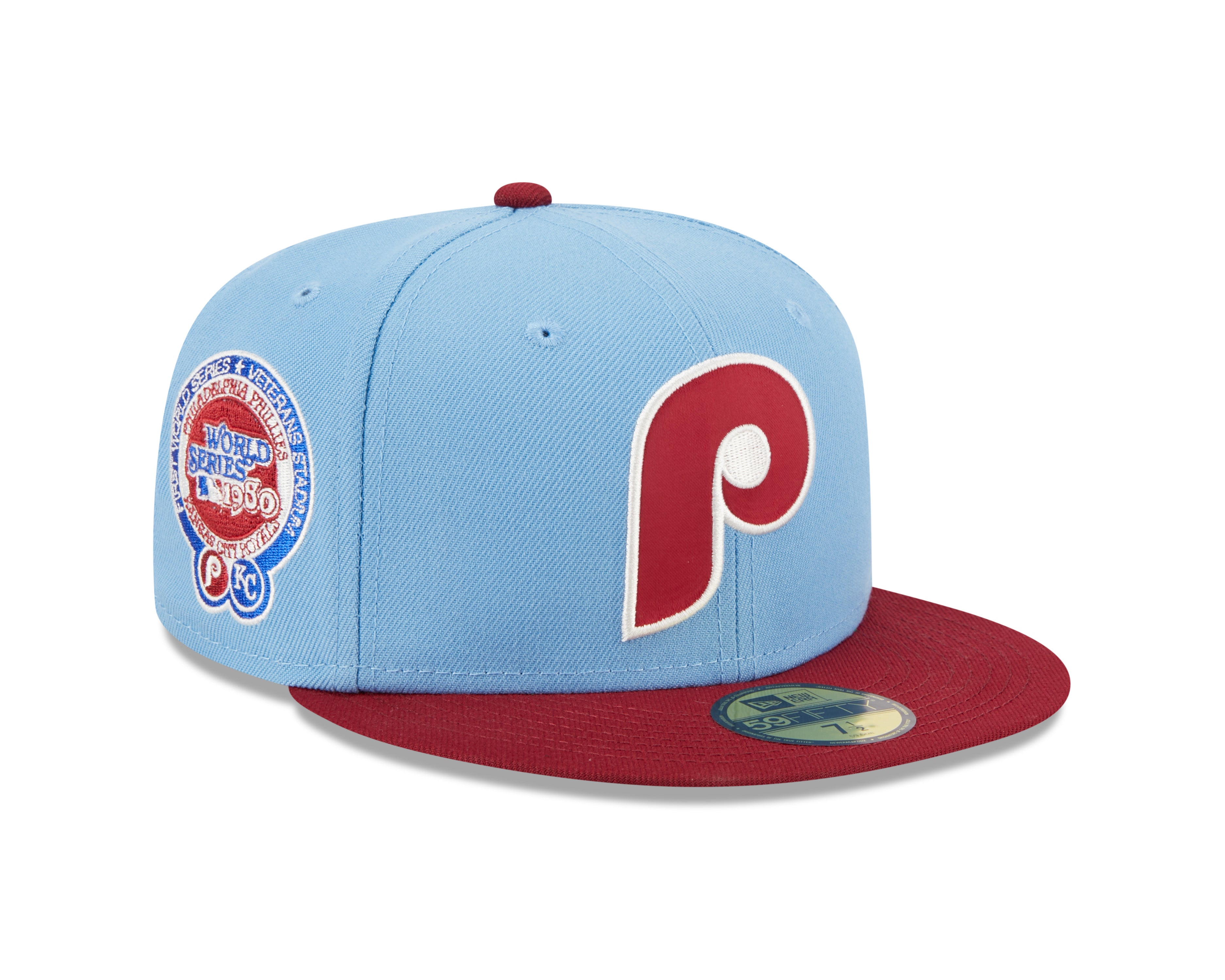 New Era - Philadelphia Phillies - 59Fifty Fitted - Powder Blues - Sky Blue - Headz Up 