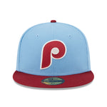 New Era - Philadelphia Phillies - 59Fifty Fitted - Powder Blues - Sky Blue - Headz Up 