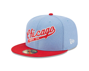New Era - Chicago White Sox - 59Fifty Fitted - Powder Blues - Sky Blue - Headz Up 
