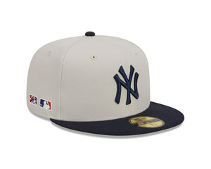 New Era - New York Yankees - 59Fifty Fitted - FARM TEAM - Stone - Headz Up 