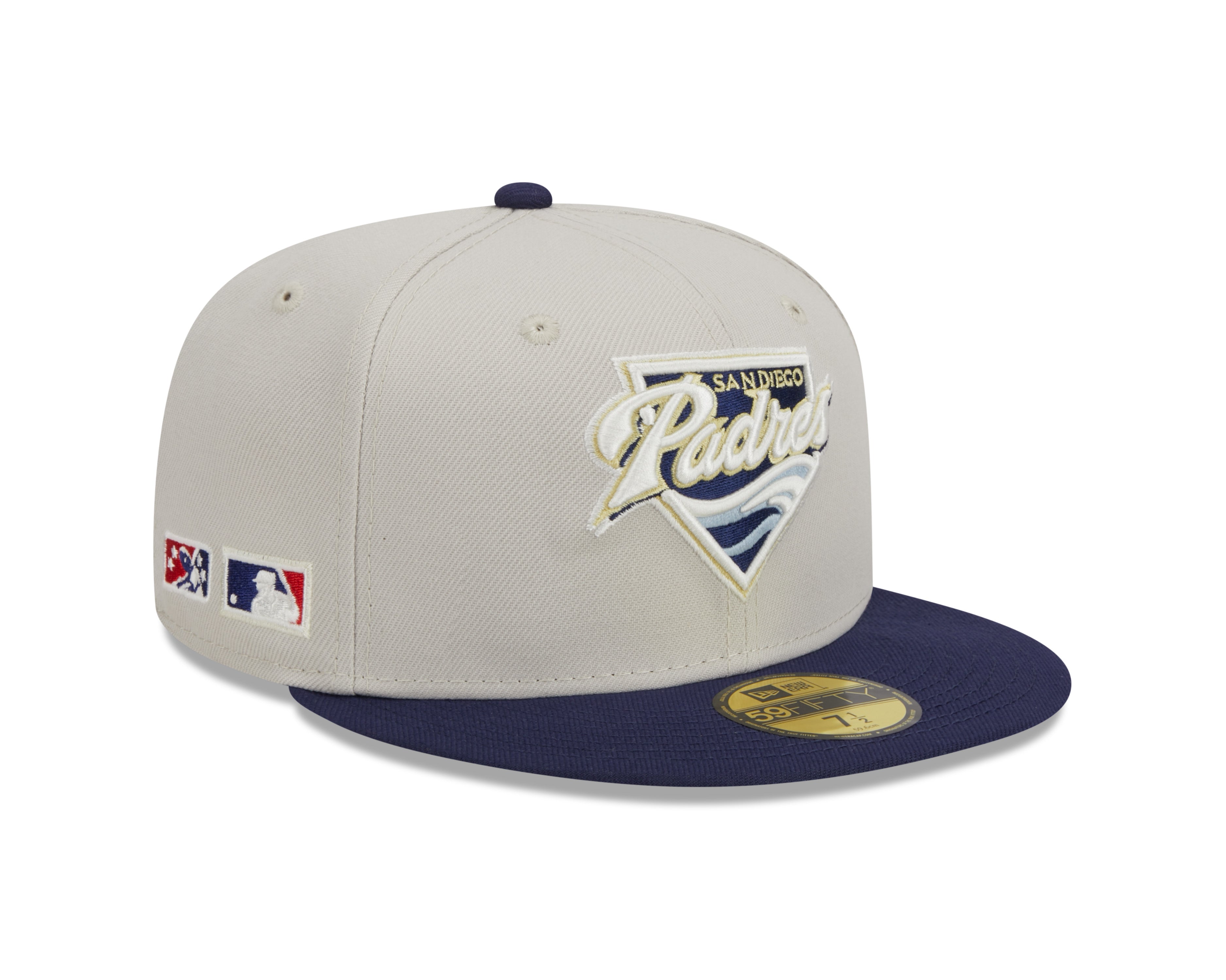 New Era - San Diego Padres - 59Fifty Fitted - FARM TEAM - Stone - Headz Up 