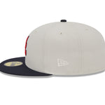 New Era - Atlanta Braves - 59Fifty Fitted - FARM TEAM - Stone - Headz Up 