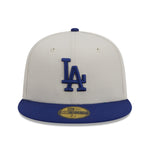 New Era - Los Angeles Dodgers - 59Fifty Fitted - FARM TEAM - Stone - Headz Up 