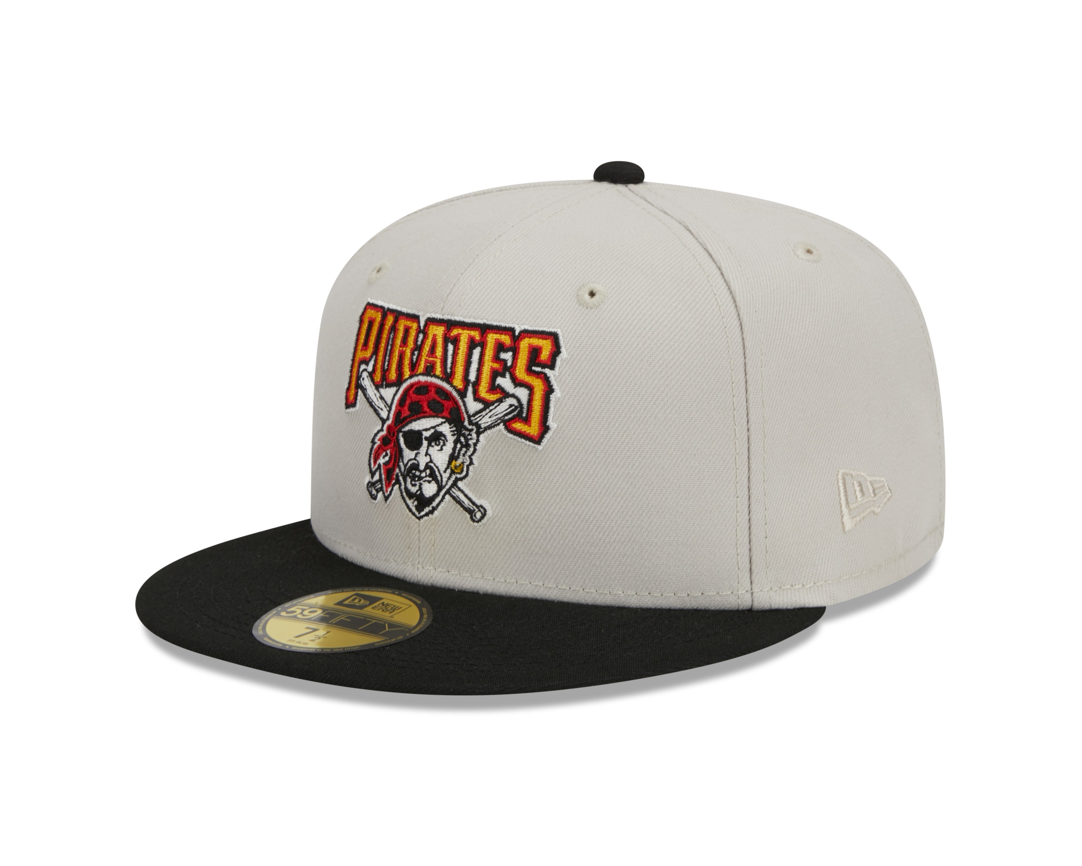 New Era - Pittsburgh Pirates - 59Fifty Fitted - FARM TEAM - Stone - Headz Up 