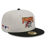 New Era - Pittsburgh Pirates - 59Fifty Fitted - FARM TEAM - Stone - Headz Up 