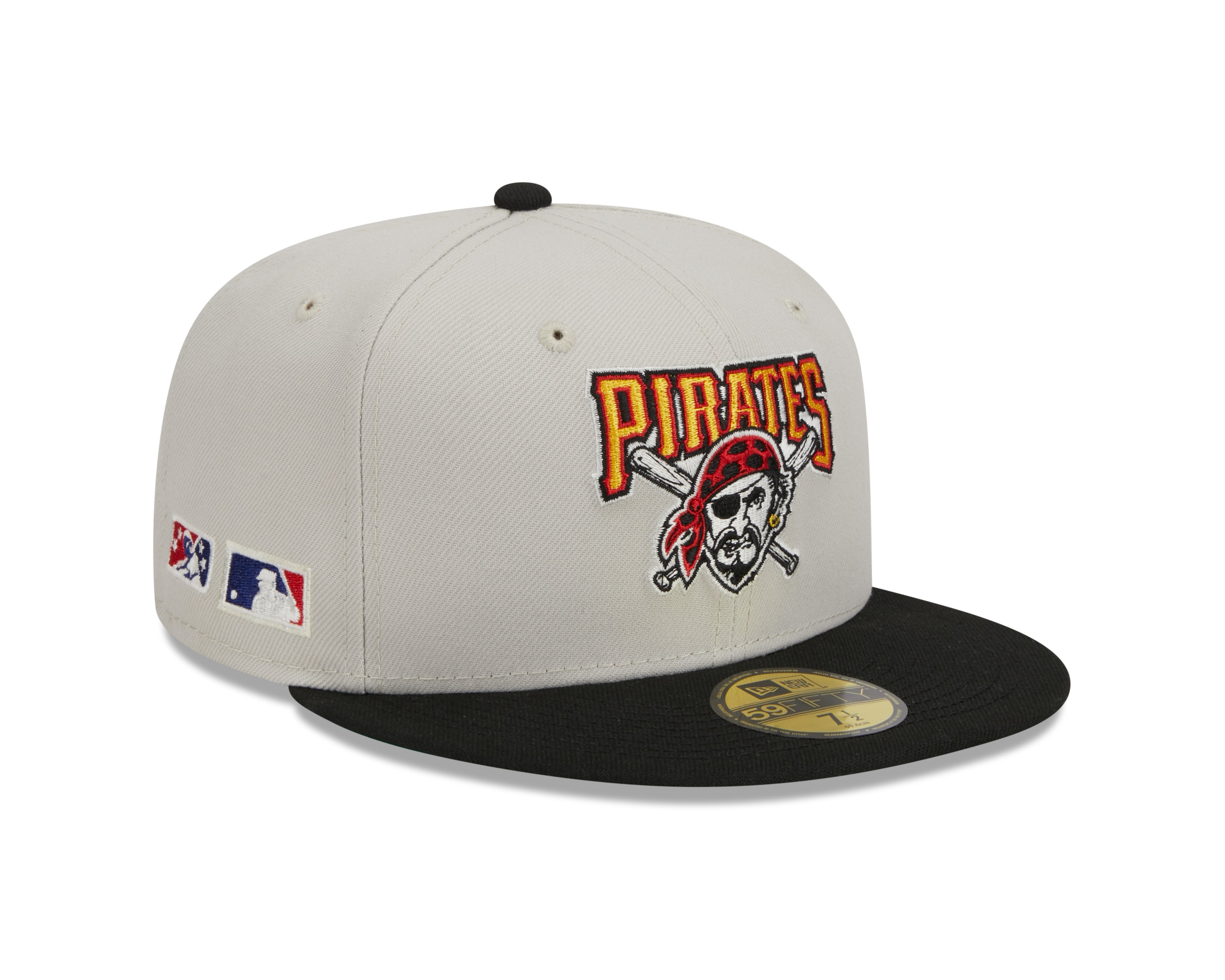 New Era - Pittsburgh Pirates - 59Fifty Fitted - FARM TEAM - Stone - Headz Up 