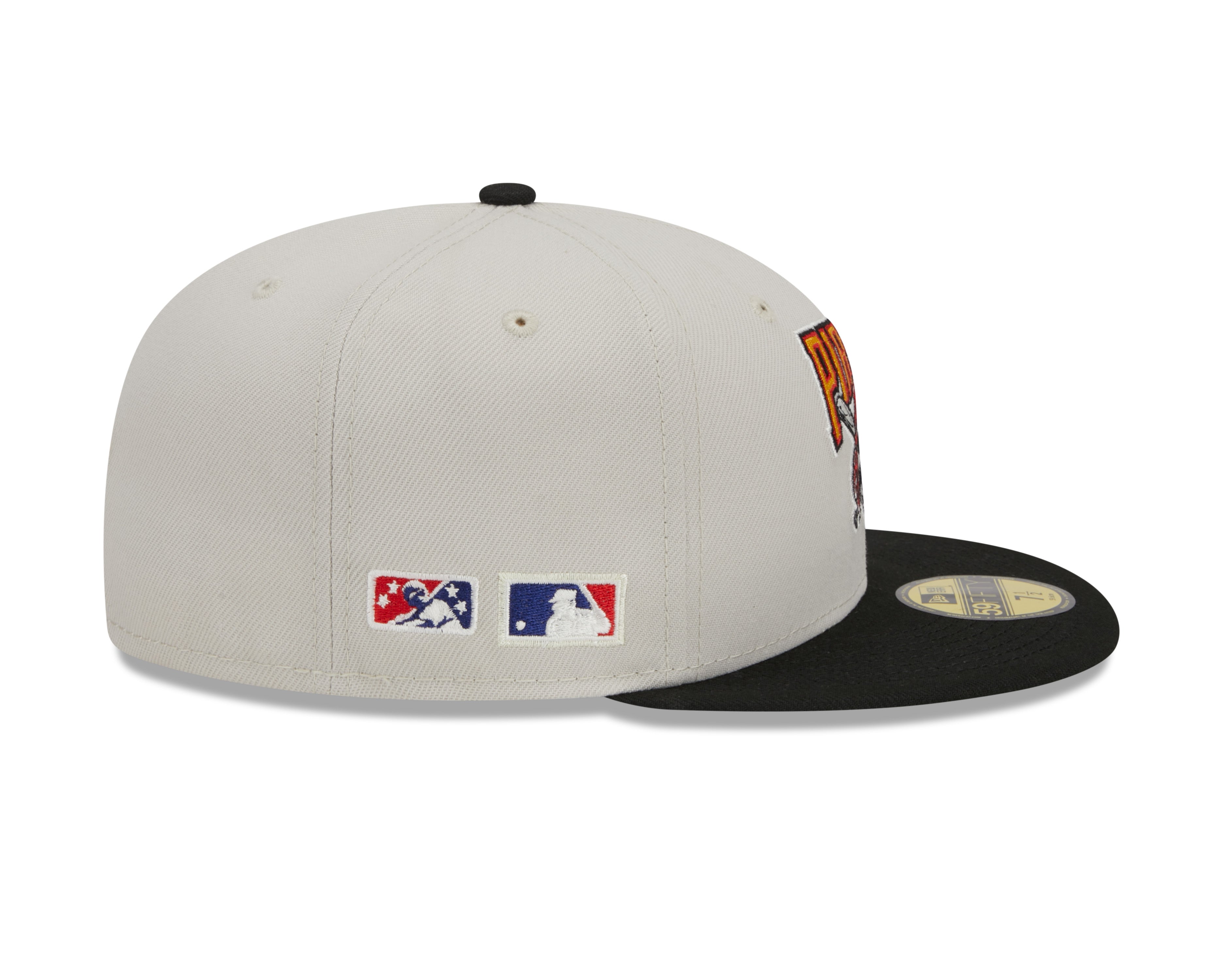 New Era - Pittsburgh Pirates - 59Fifty Fitted - FARM TEAM - Stone - Headz Up 
