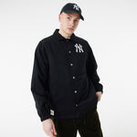 New Era - MLB Coaches Jacket - New York Yankees - Black - Headz Up 
