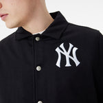 New Era - MLB Coaches Jacket - New York Yankees - Black - Headz Up 