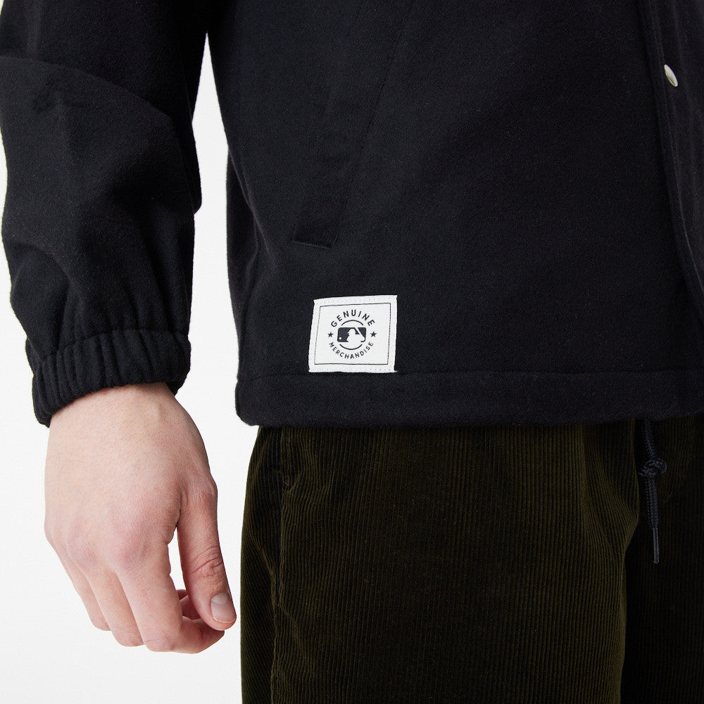 New Era - MLB Coaches Jacket - New York Yankees - Black - Headz Up 