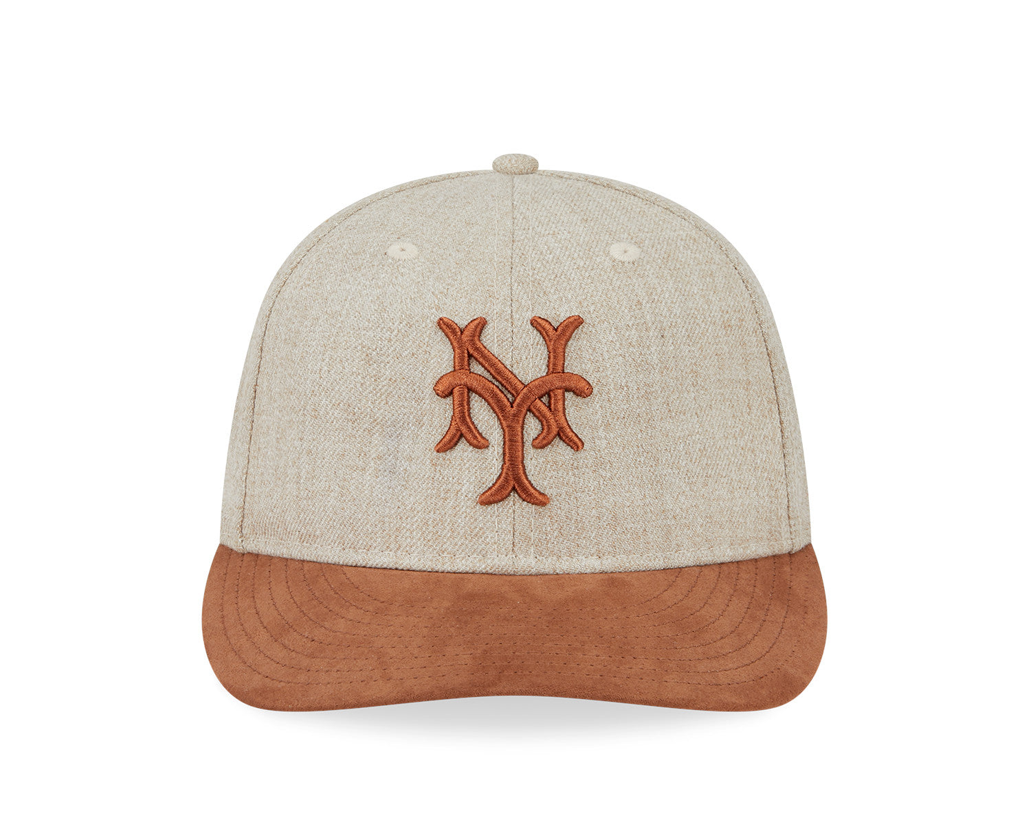 New Era - 9Fifty Retro Crown - New York Mets 2-Tone Marl - Grey/Brown - Headz Up 