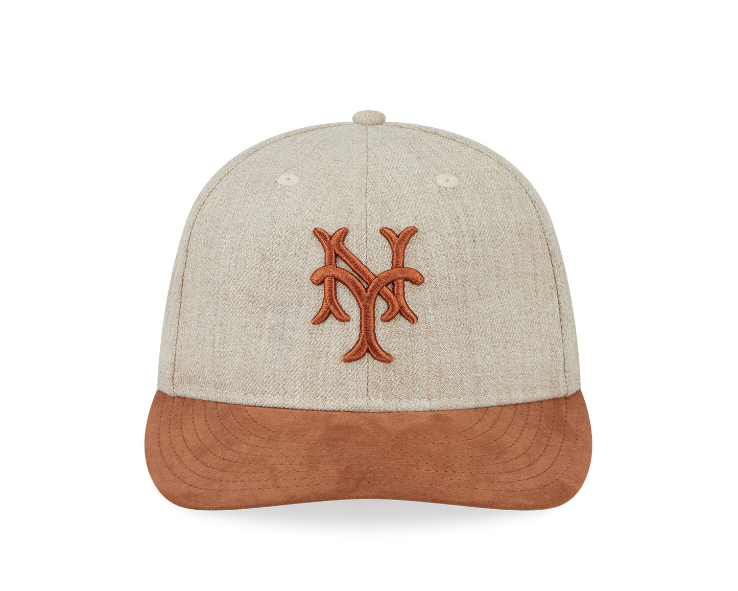 New Era - 9Fifty Retro Crown - New York Mets 2-Tone Marl - Grey/Brown - Headz Up 