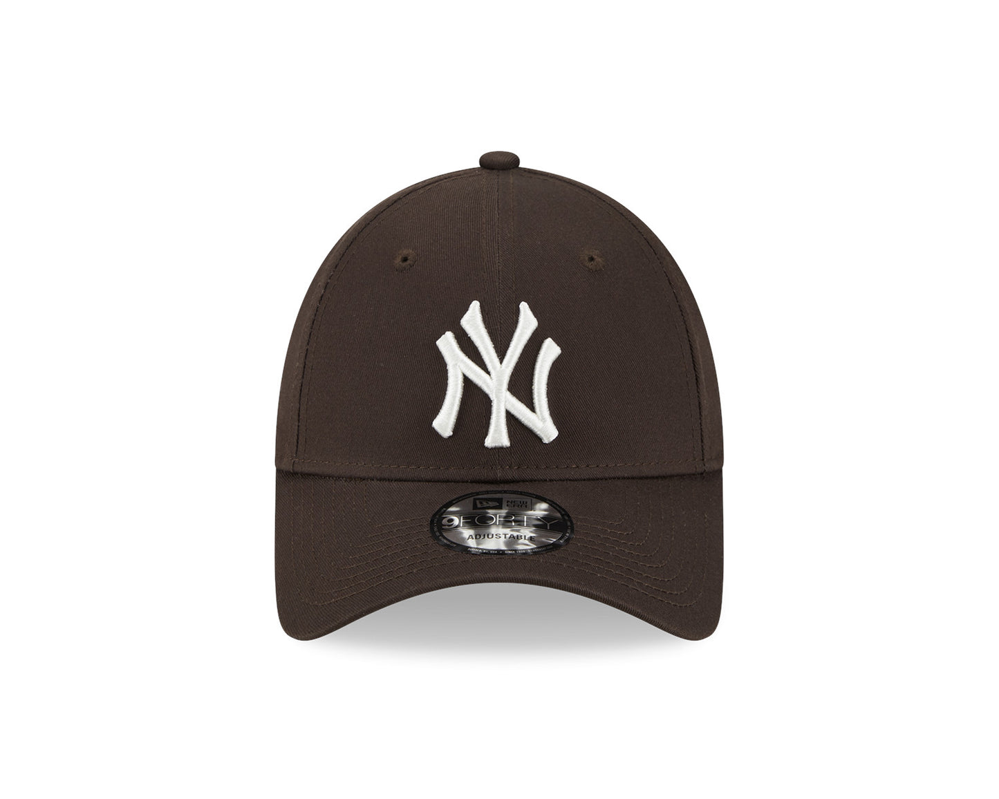 New Era - New York Yankees - 9Forty League Essentials - Brown/White - Headz Up 