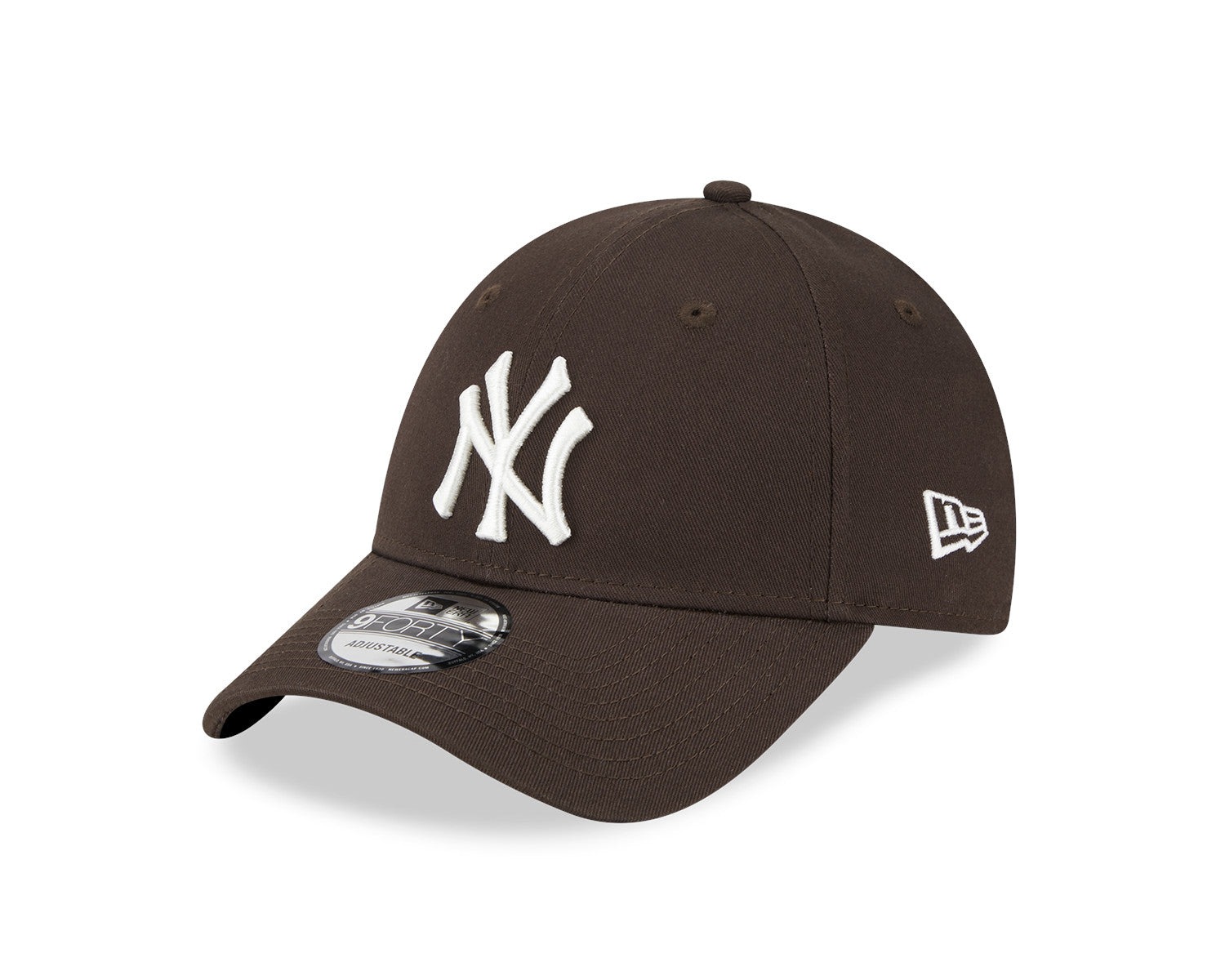 New Era - New York Yankees - 9Forty League Essentials - Brown/White - Headz Up 