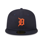 New Era - 59Fifty Fitted Cap - League Essential - Detroit Tigers - Navy/Orange - Headz Up 