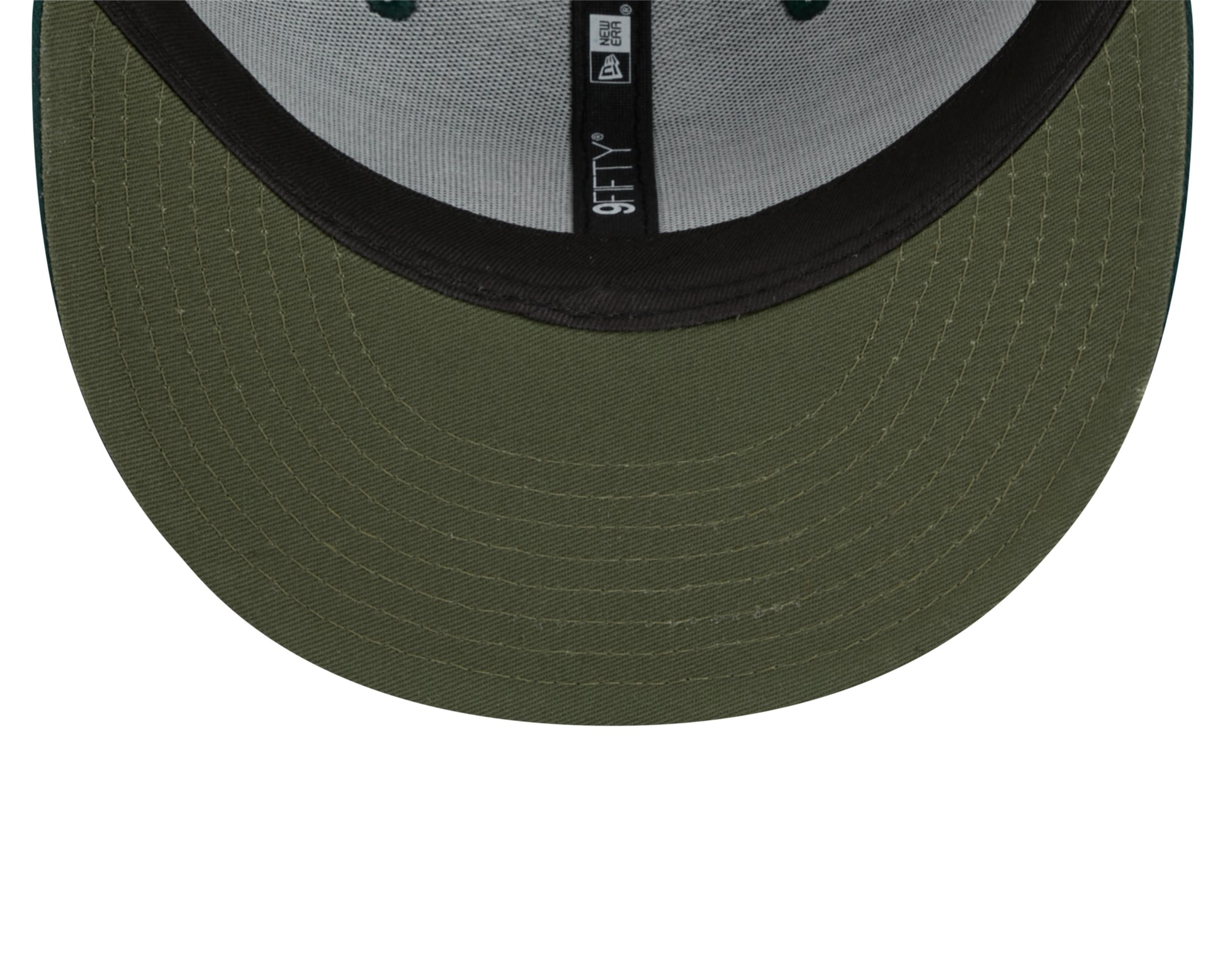New Era - Oakland Athletics - Side Patch Script -  9Fifty Snapback - Dark Green - Headz Up 