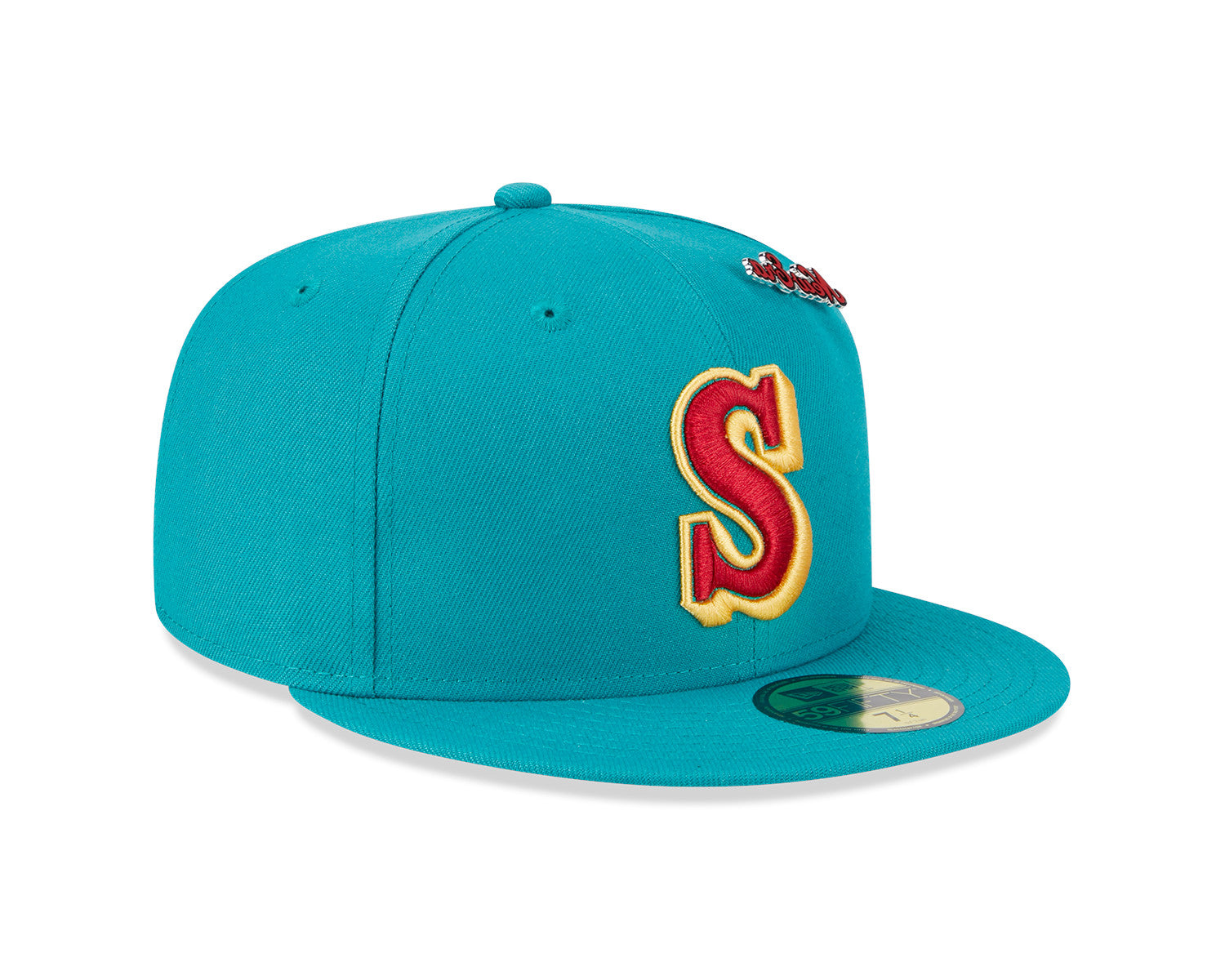 New Era - 59Fifty Fitted Cap - Seattle Mariners COOPS Pin Pack - OTC - Headz Up 