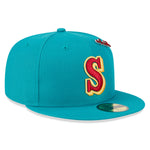 New Era - 59Fifty Fitted Cap - Seattle Mariners COOPS Pin Pack - OTC - Headz Up 