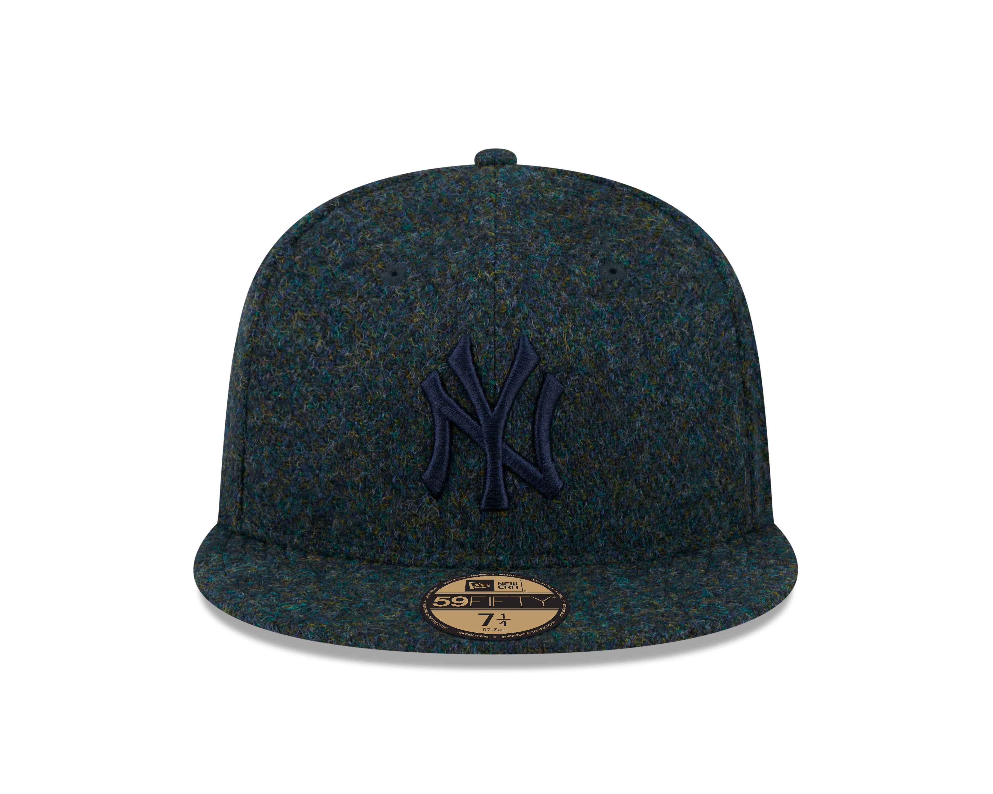 New Era - 59Fifty Fitted Cap - HARRIS TWEED - New York Yankees - Navy - Headz Up 