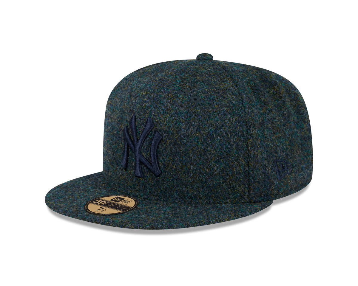 New Era 59Fifty Fitted Cap HARRIS TWEED New York Yankees Navy