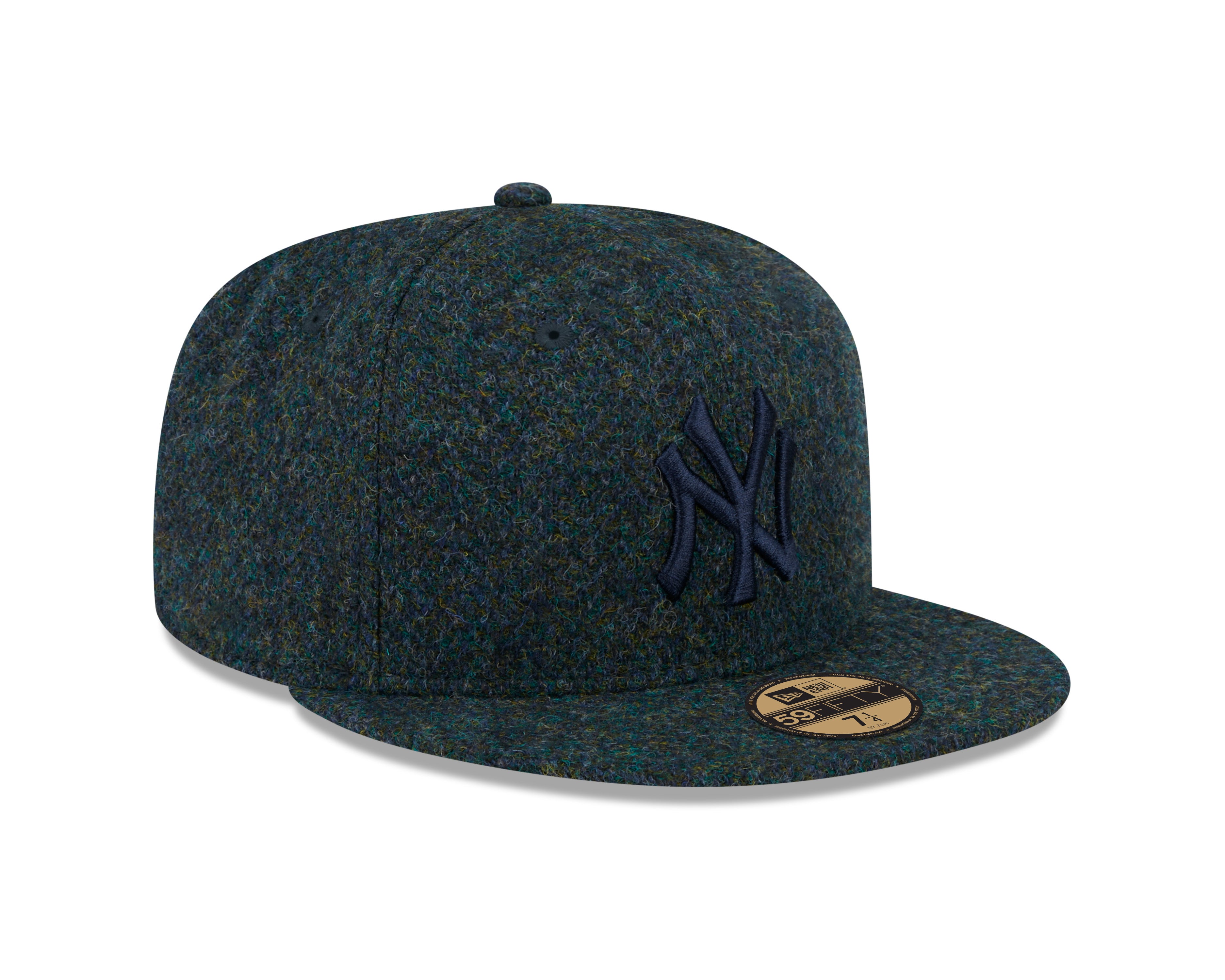 New Era - 59Fifty Fitted Cap - HARRIS TWEED - New York Yankees - Navy - Headz Up 