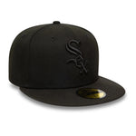New Era - 59FIFTY Fitted Cap - Chicago White Sox - Black On Black - Headz Up 