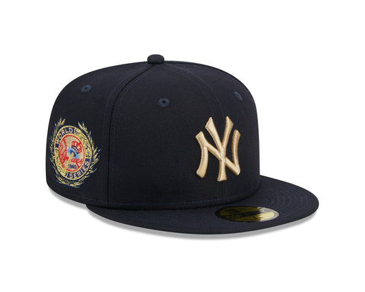 New Era - Laurel Side Patch - New York Yankees - Navy - Headz Up 