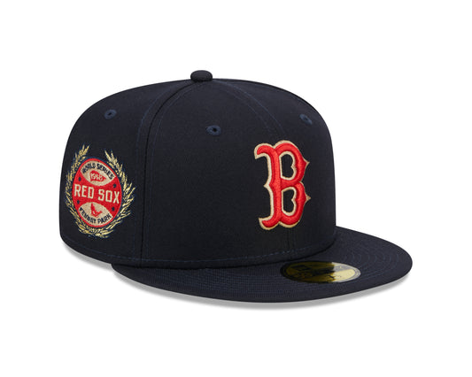 New Era - Laurel Side Patch - Boston Red Sox - Navy - Headz Up 