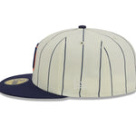 New Era - San Diego Padres 59Fifty Fitted RETRO CITY - Off White/Navy Pinstripe - Headz Up 