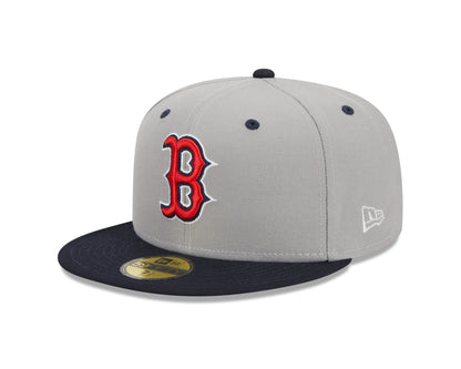 New Era - Boston Red Sox 59Fifty Fitted RETRO CITY - Grey - Headz Up 