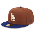 New Era - Los Angeles Dodgers - HARVEST 59FIFTY Cap - Brown - Headz Up 