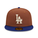 New Era - Los Angeles Dodgers - HARVEST 59FIFTY Cap - Brown - Headz Up 