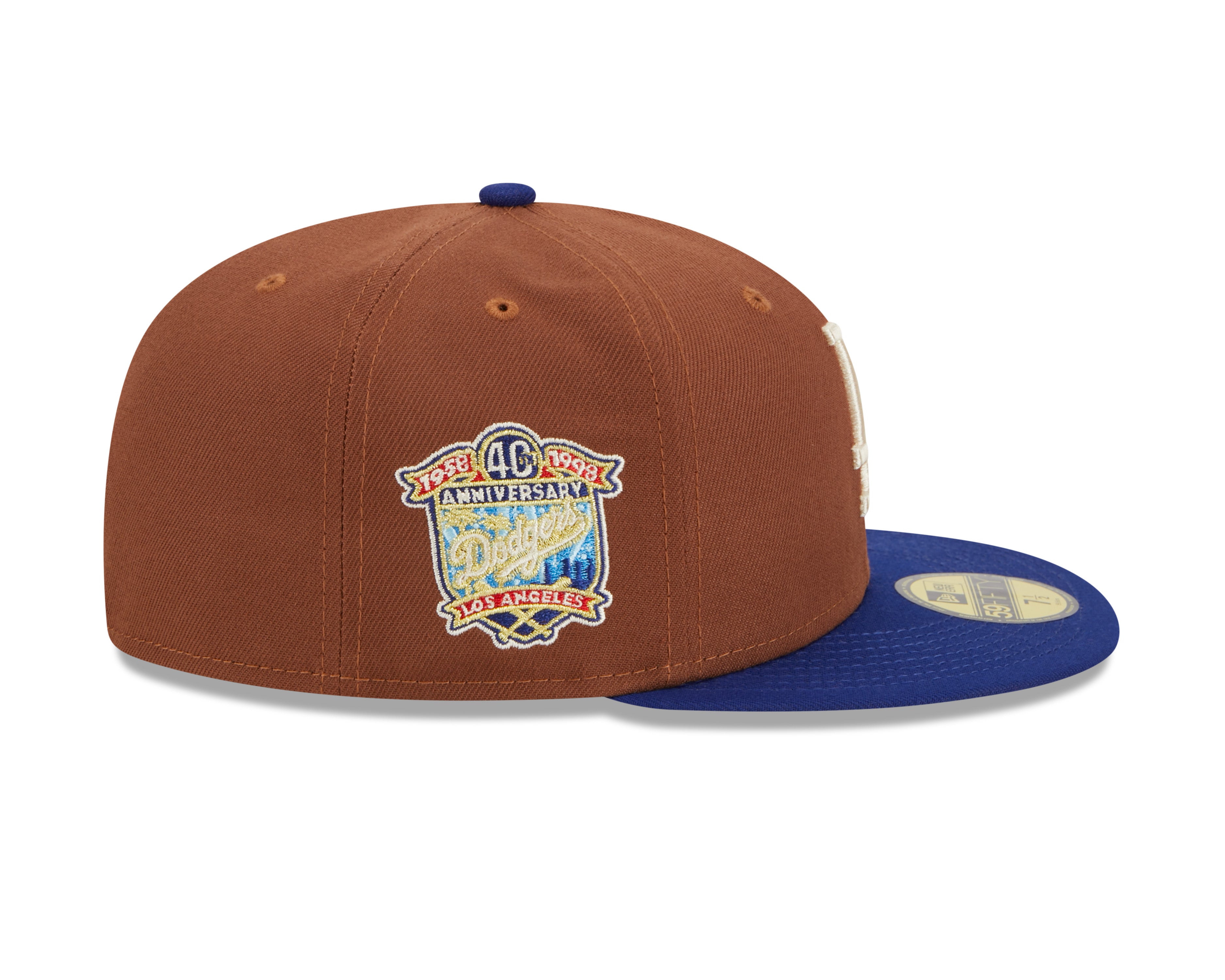 New Era - Los Angeles Dodgers - HARVEST 59FIFTY Cap - Brown - Headz Up 