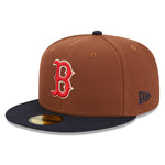 New Era - Boston Red Sox - HARVEST 59FIFTY Cap - Brown - Headz Up 