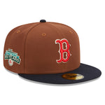 New Era - Boston Red Sox - HARVEST 59FIFTY Cap - Brown - Headz Up 