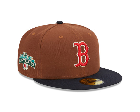 New Era - Boston Red Sox - HARVEST 59FIFTY Cap - Brown - Headz Up 