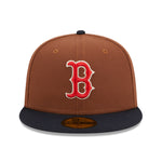 New Era - Boston Red Sox - HARVEST 59FIFTY Cap - Brown - Headz Up 