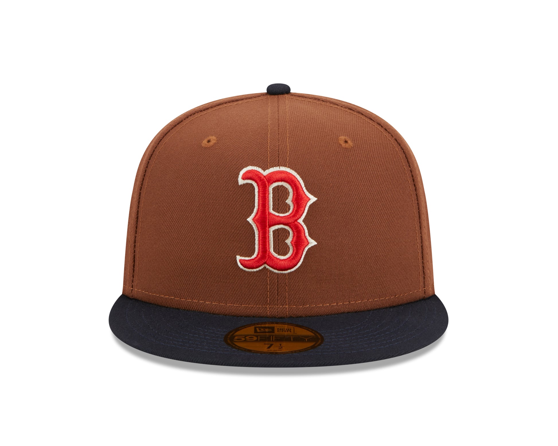 New Era Boston Red Sox HARVEST 59FIFTY Cap Brown