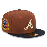 New Era - Atlanta Braves - HARVEST 59FIFTY Cap - Brown - Headz Up 