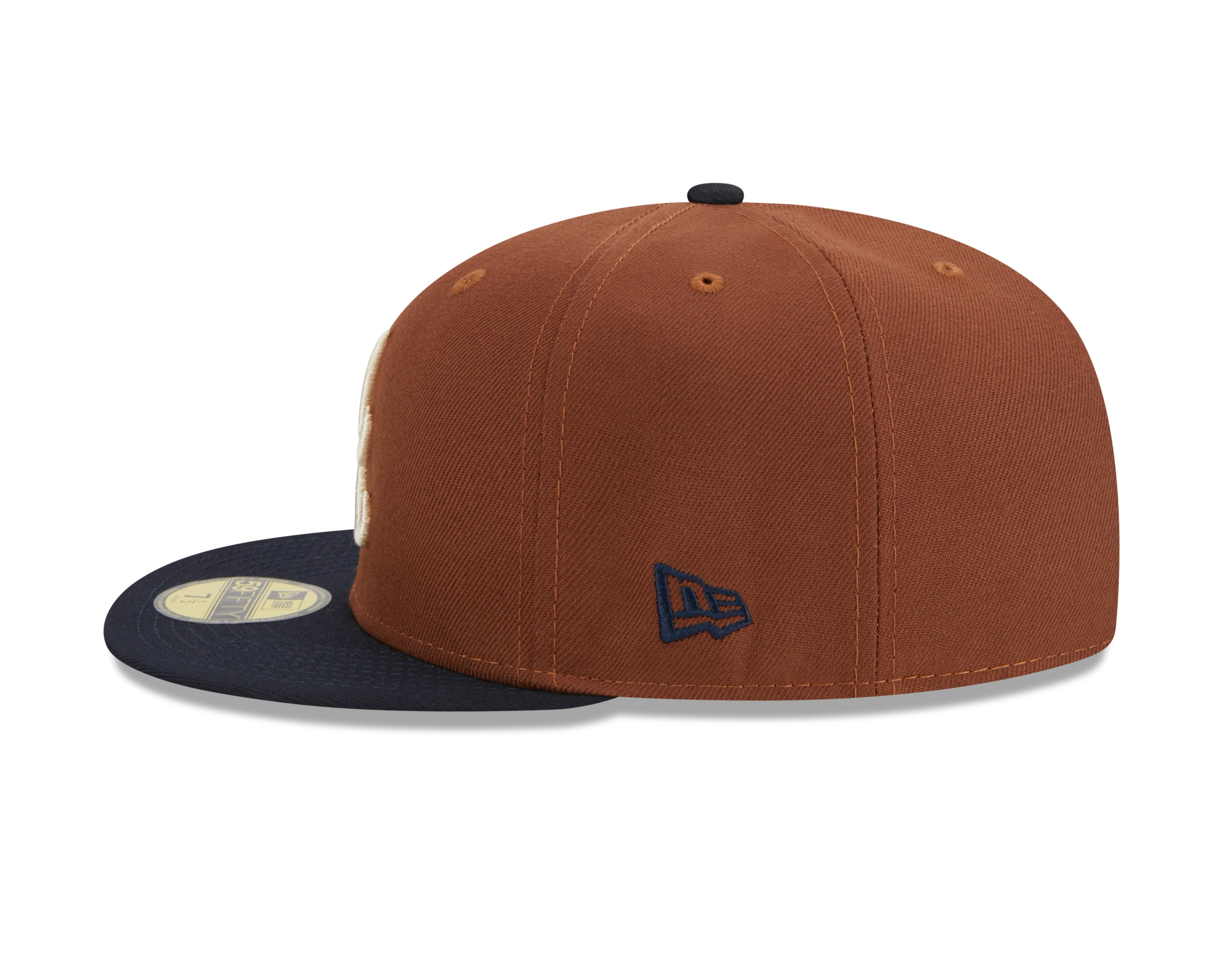 New Era - Atlanta Braves - HARVEST 59FIFTY Cap - Brown - Headz Up 
